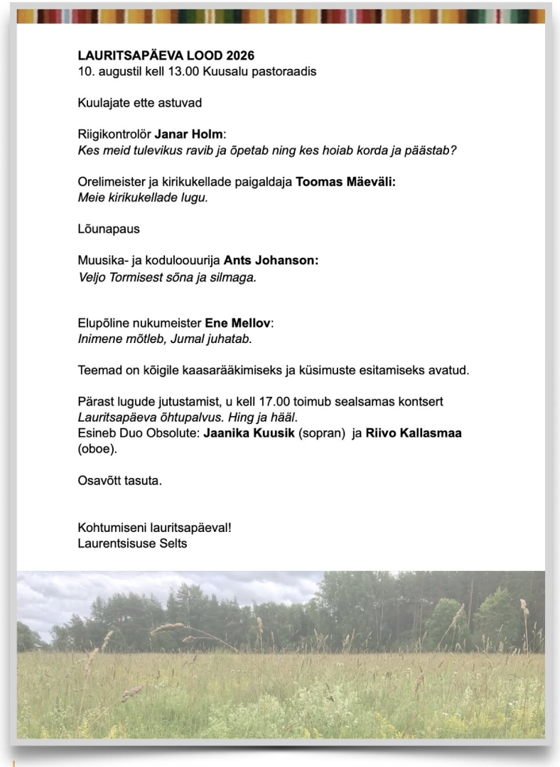 Laurtsapäeva lood