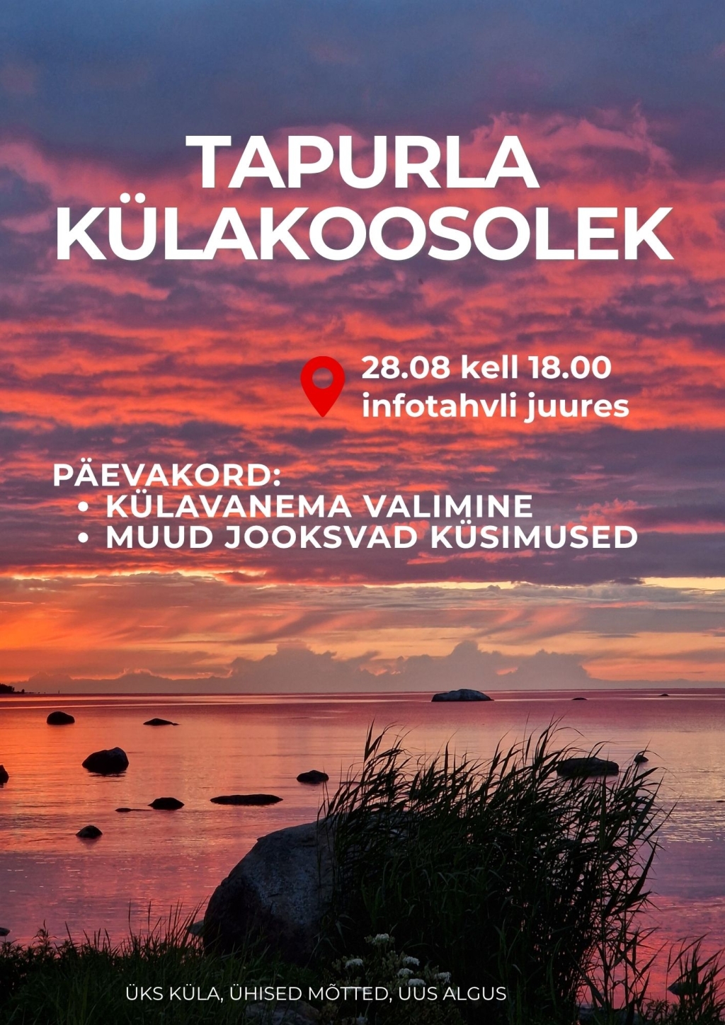 Tapurla külakoosolek